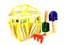 JustForKids Kids Garden Tools Set with Tote