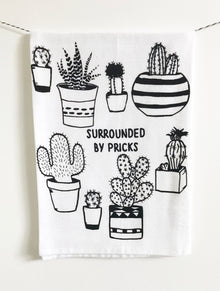  Surrounded by Pricks Cotton Kitchen Towel