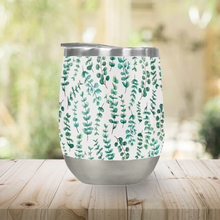  Eucalyptus Watercolor Stemless Wine Tumbler